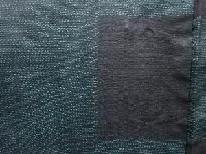 アンティーク　抽象模様織り出し本場泥大島紬着物